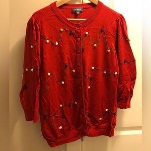 ModCloth 1X Christmas sweater